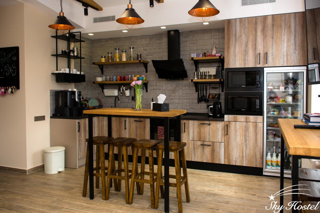 Sky Hostel Kiev Dış mekan fotoğraf